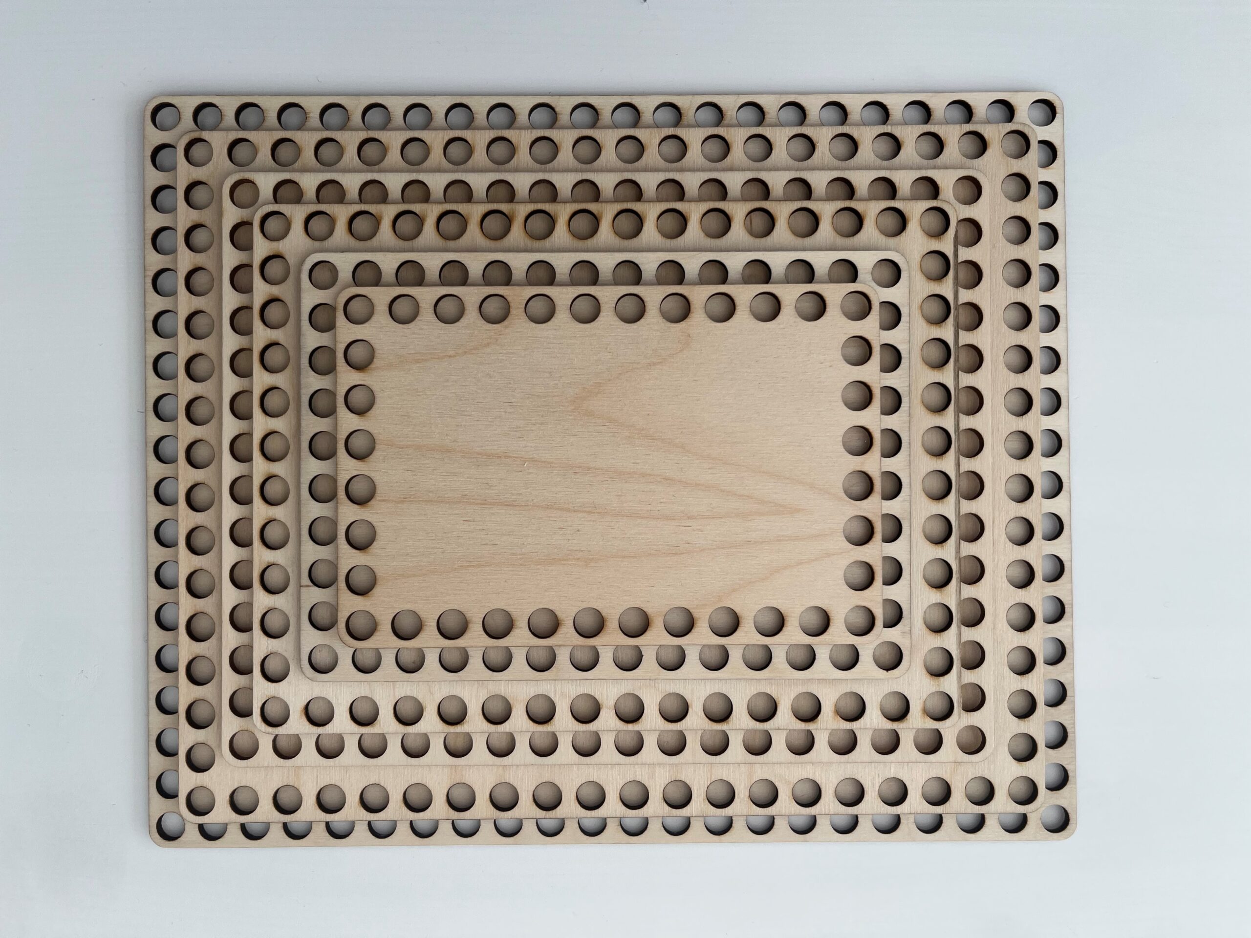 Wooden Basket Base - Rectangular