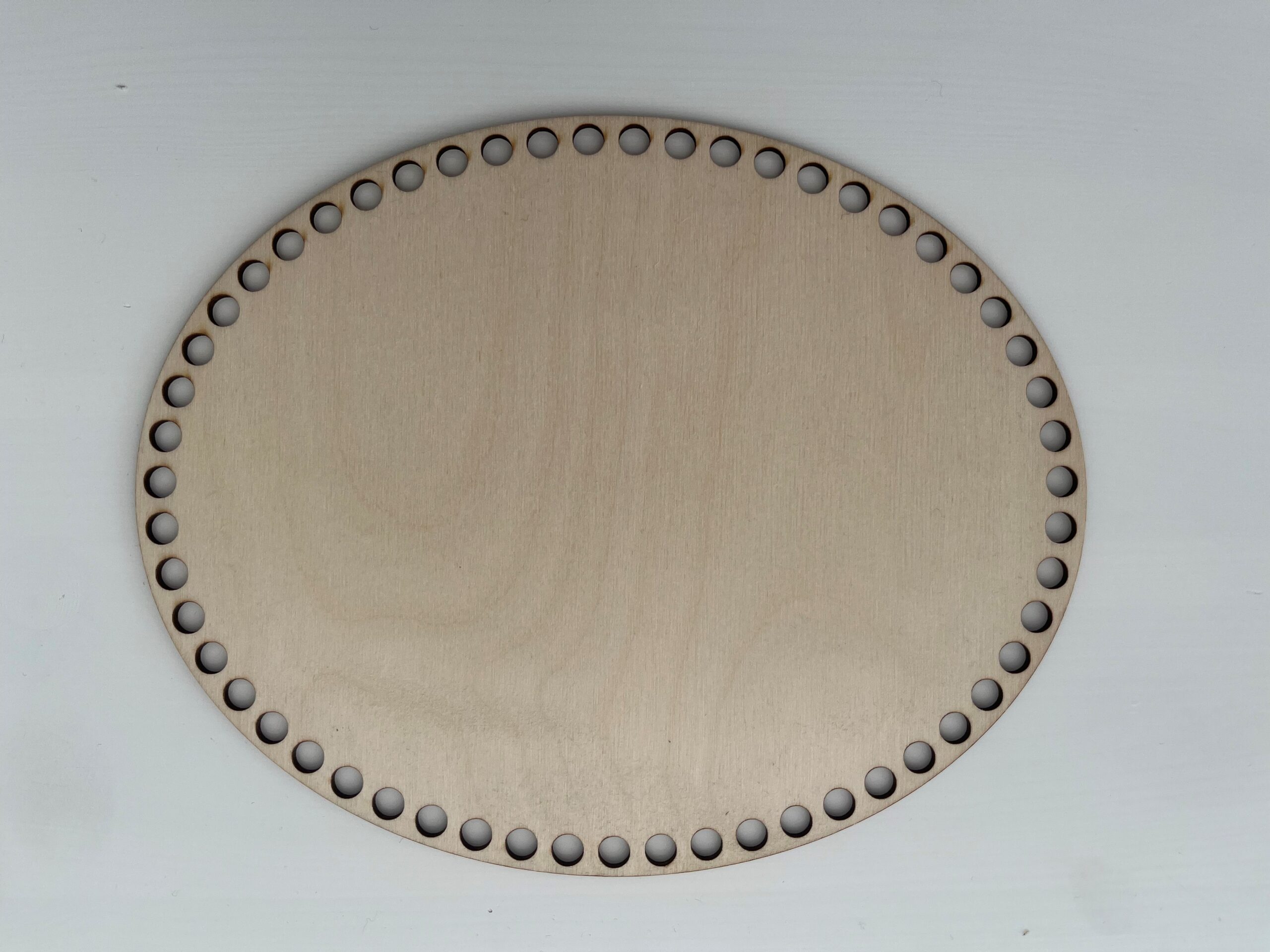 Wooden Basket Base - Oval - Image 7