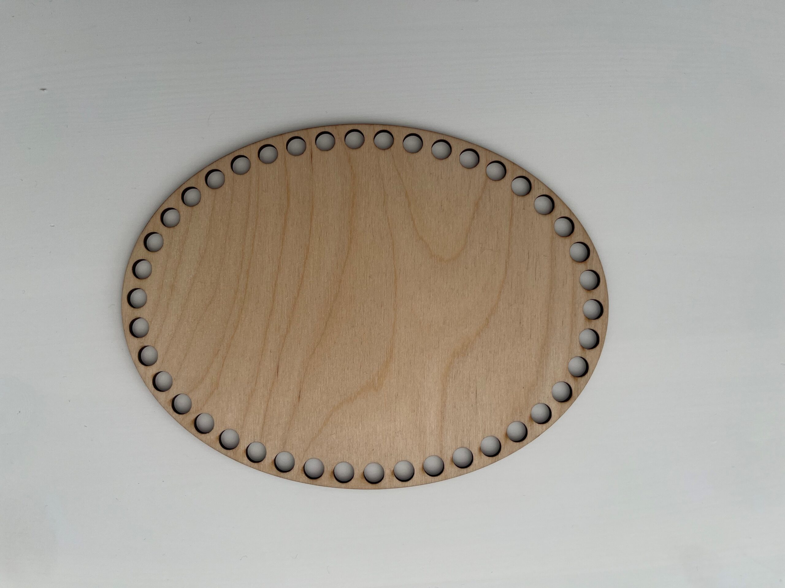 Wooden Basket Base - Oval - Image 5