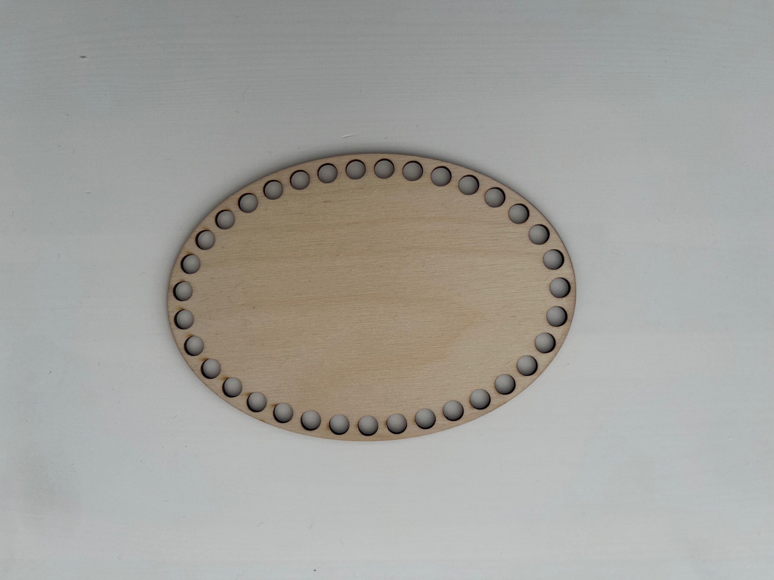 Wooden Basket Base - Oval - Image 4