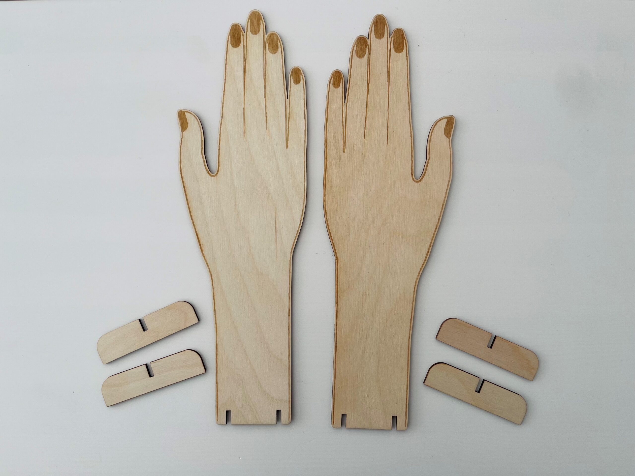 Mitten / Fingerless Glove Prop Display