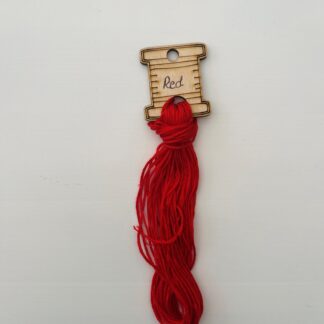 Embroidery Floss Bobbin Drops with Ring