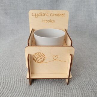 Flat Pack Crochet Hook Stand