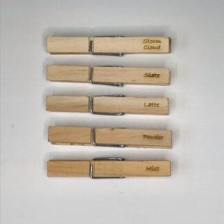 Personalised Yarn Pegs