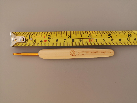 Engraved Bamboo Crochet Hooks - Image 5