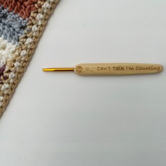 Engraved Bamboo Crochet Hooks