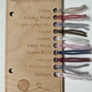 Lydia's Blanket Shade Card