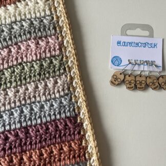 Skull Shaped Stitch Markers