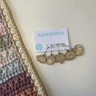 Autumn Themed Stitch Markers