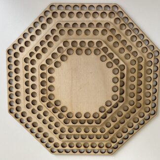 Wooden Basket Base - Octagon