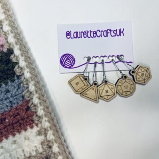 Dice Stitch Markers